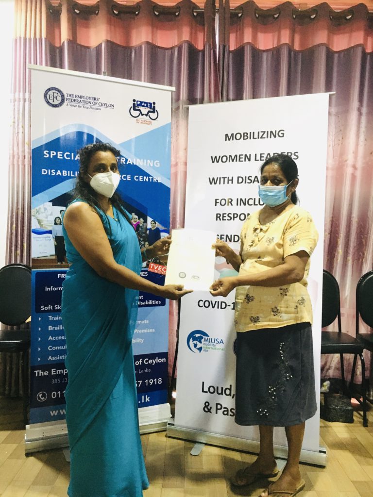   Awarding Certificates   