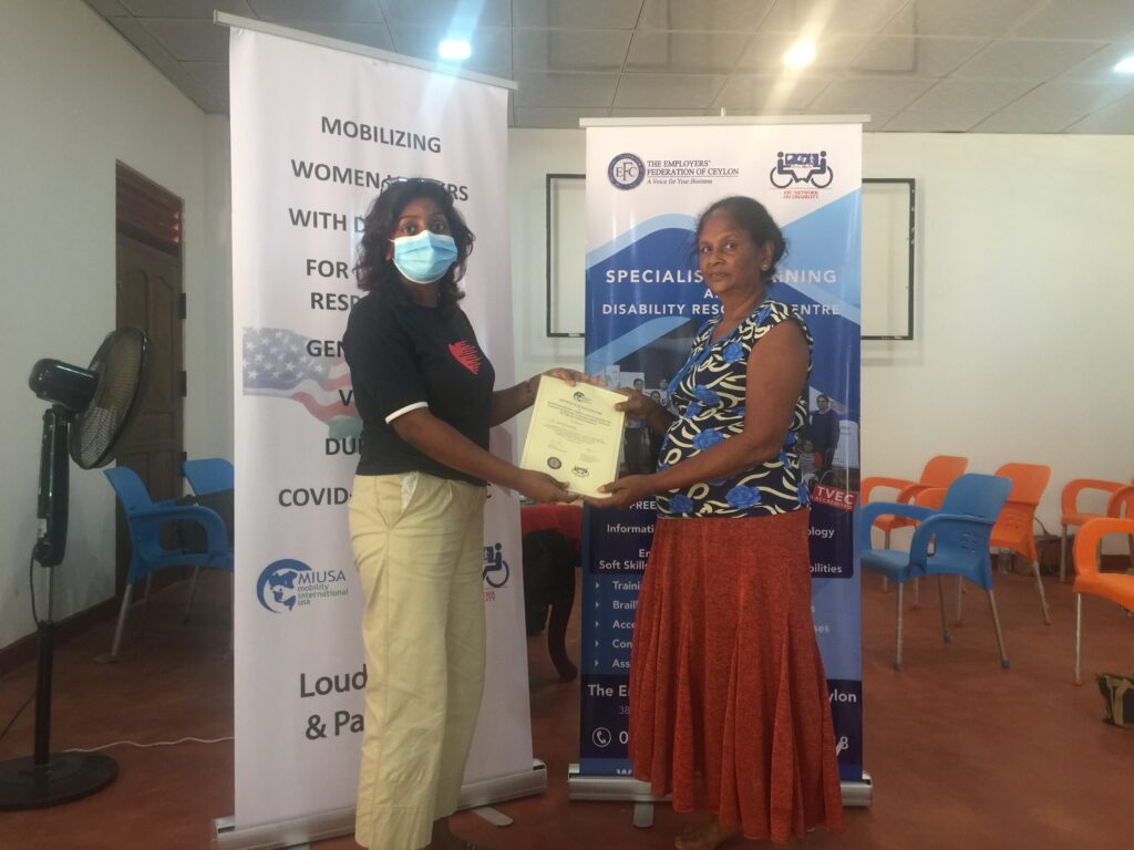 Awarding Certificate  
