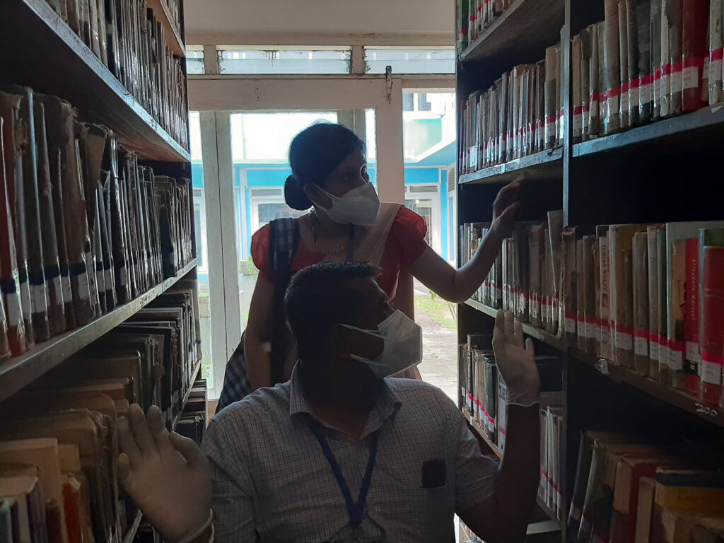 Checking accessibility in the library